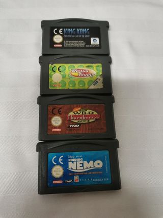 Cuatro Juegos GBA -  GB Advance