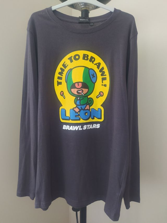 Camiseta Brawl Stars Leon 15-16 años.