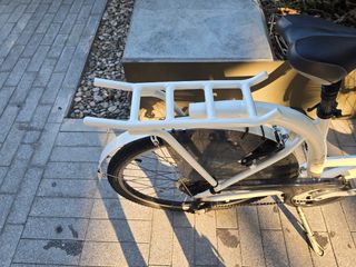 Bicicleta de aluminio blanca 26 pulgadas