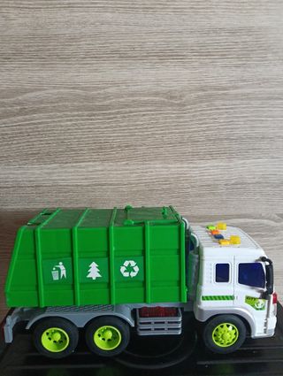 Camión reciclaje niños luces sonidos
