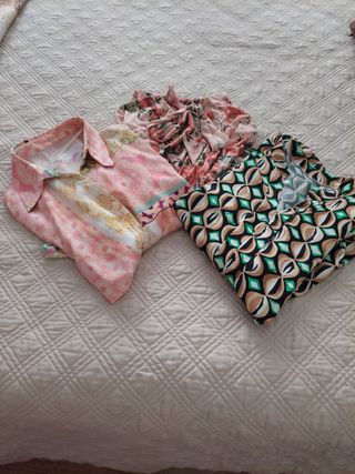3 Camisas estampadas