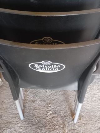 Mesa terraza Estrella Galicia 