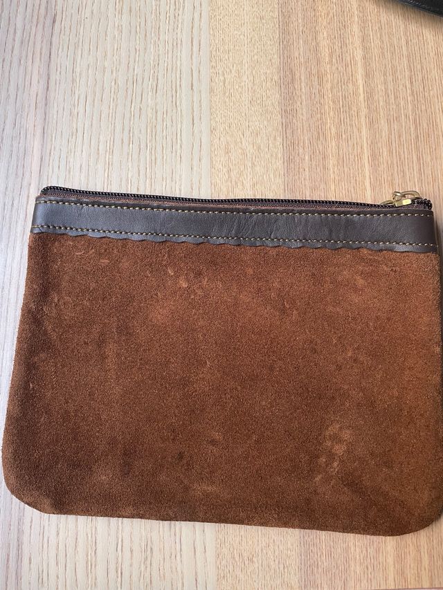 Bolsito ante marrón