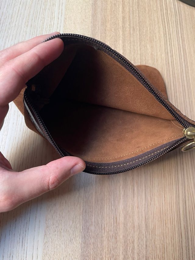 Bolsito ante marrón