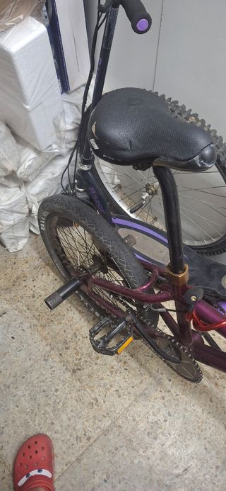 BMX Monty morada - Cambio posible