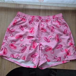Bañador ASOS rosa flamencos - Talla S