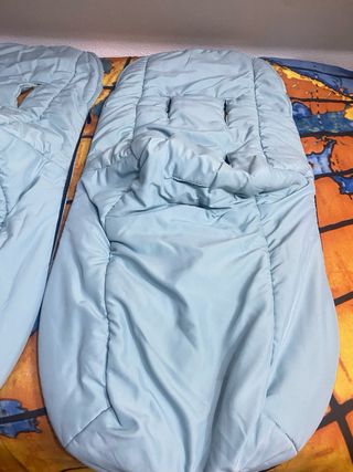 2 sacos para Bugaboo AZUL VAPOR