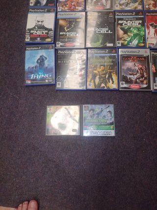 Lote videojuegos PS2