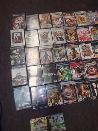 Lote videojuegos PS2