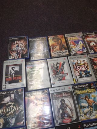 Lote videojuegos PS2