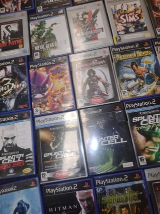 Lote videojuegos PS2