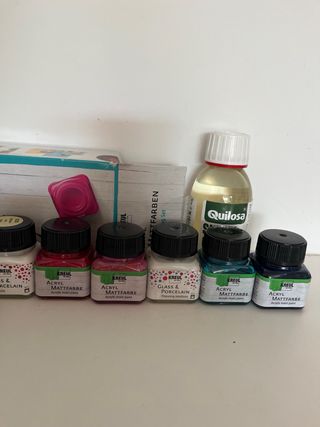 Pinturas acrílicas Kreul + rotuladores