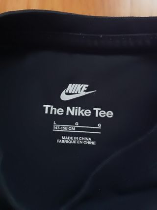 Camiseta Nike negra - Niño