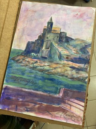 Acquarello Portovenere 33x47cm