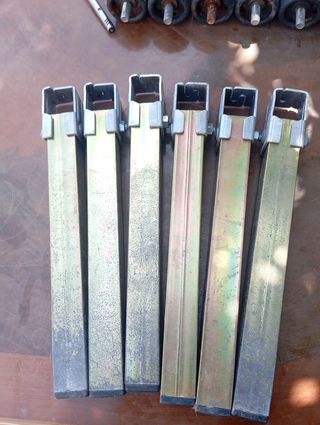 6 Patas Metálicas Somier