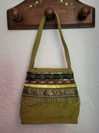 Bolso vintage multicolor