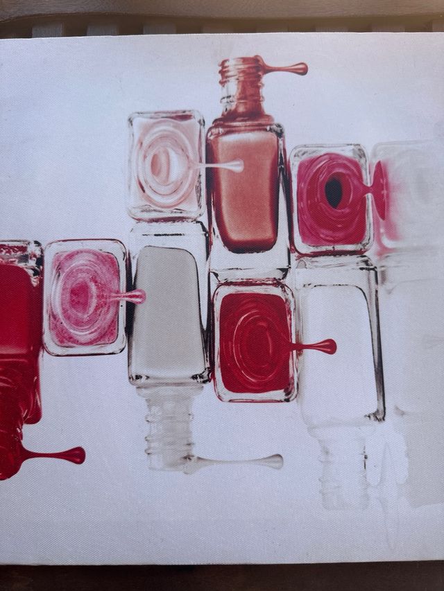 Quadro Smalto Unghie - 30x30cm