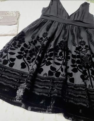 Vestido negro H&M talla L