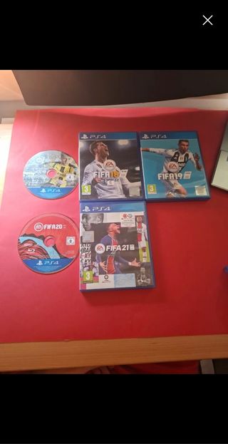 Lote videojuegos ps4