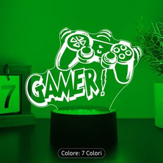 Luce notturna LED Gamer 7 colori