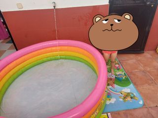 Piscina infantil multicolor 1,5m