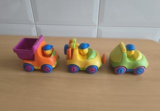 3 Coches de Juguete para niños