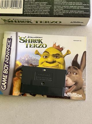 Juego Shrek Terzo 3 Tercero Game Boy Advance GBA