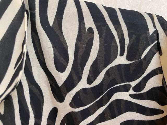 Blusa zebra vintage