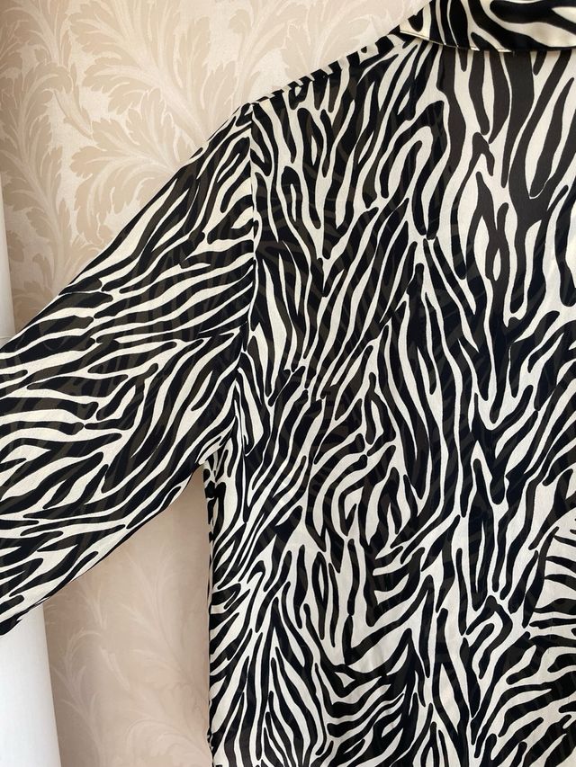 Blusa zebra vintage