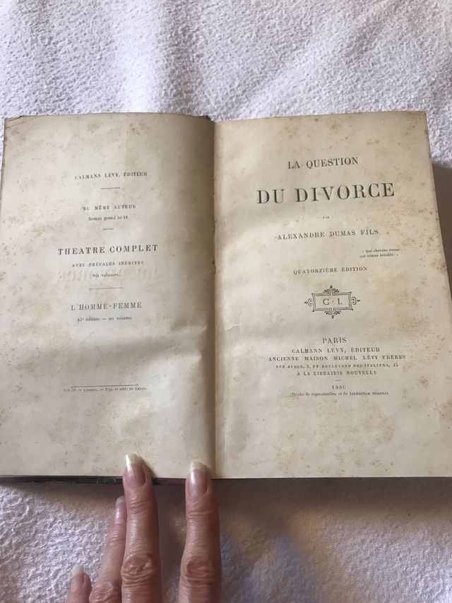 la question du divorce