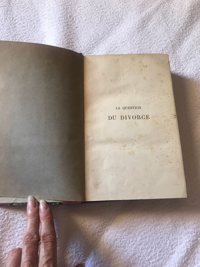 la question du divorce