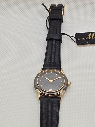 RELOJ MERCURY MUJER DORADO Y NEGRO