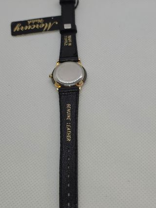 RELOJ MERCURY MUJER DORADO Y NEGRO