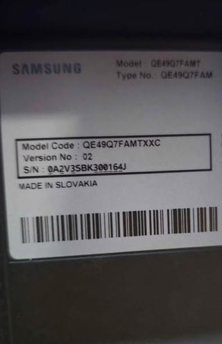 TV Samsung QE49Q7FAMTXXC QLED 4K smartv 49" UHD.