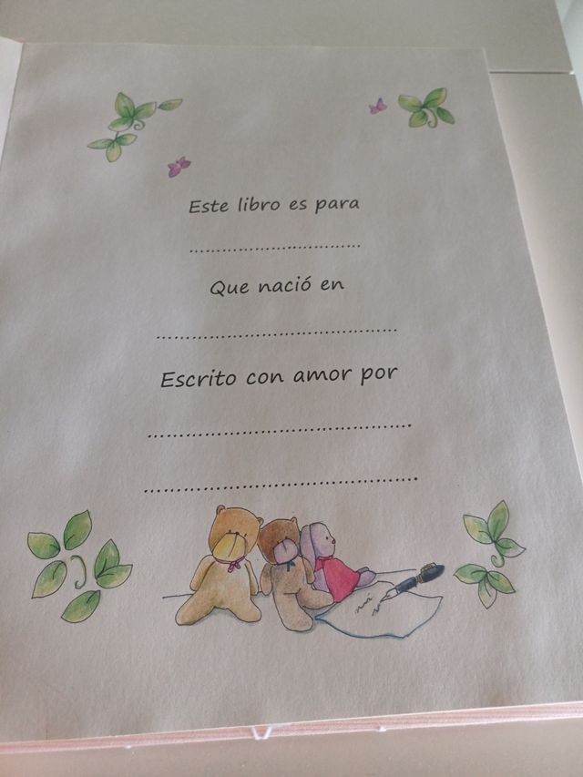 Libro primera etapa del bebé