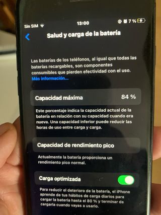 iPhone 8 negro - 64GB