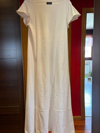 Vestido Frida Kahlo Blanco roto