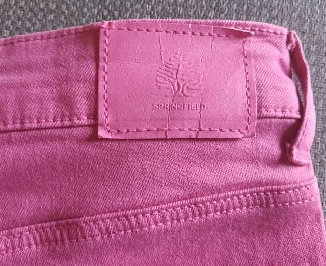 Shorts rosa mujer