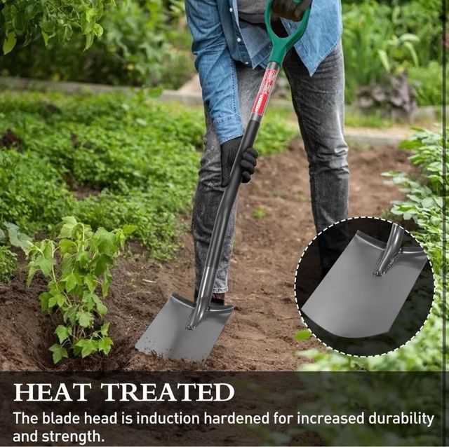 NUEVA Pala Jardin - Acero Templado