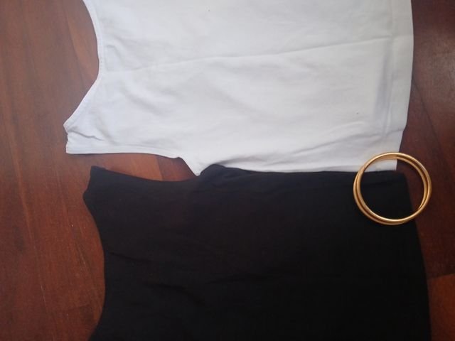 Tops inside negros y blancos - Talla XS