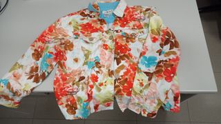 Cazadora Coldwater Creek floral