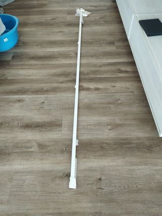 Riel para cortina blanco 2.5m