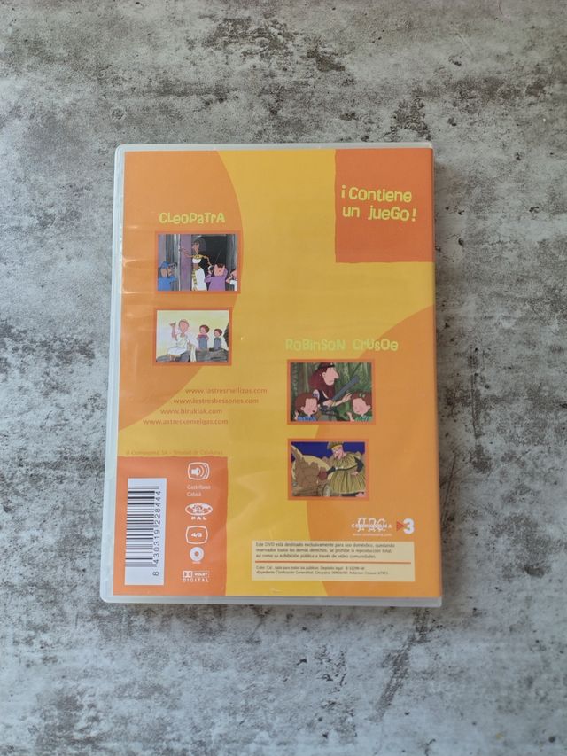 DVD Las Tres Mellizas nº7: Cleopatra y Robinson Cr
