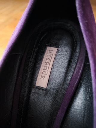 Tacones Uterqüe - 38 Morados