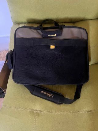 Maletín Travex ordenador - Negro Gris