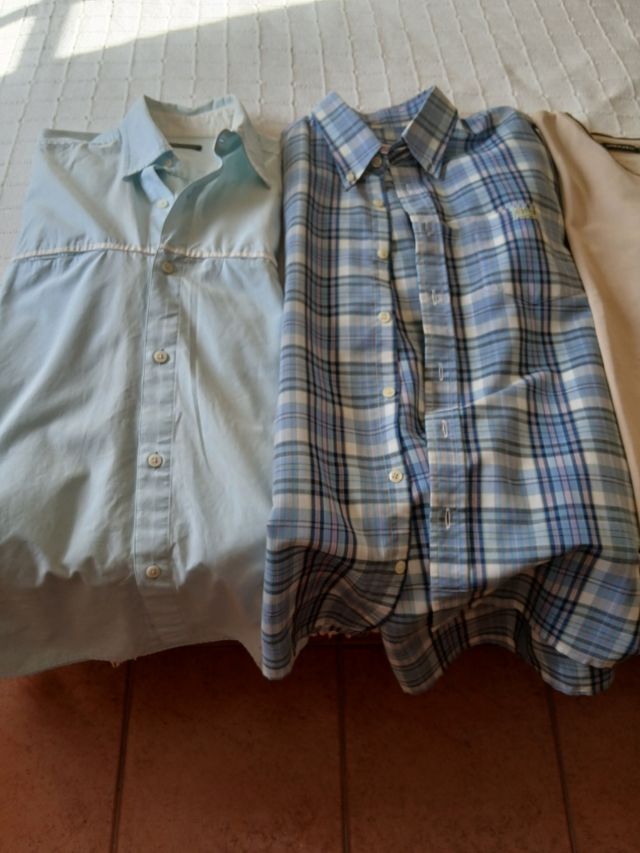 2 camisas hombre manga corta - Lonsdale, Springfie