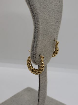 Aros dorados acero quirúrgico