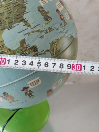 Globo terráqueo educativo