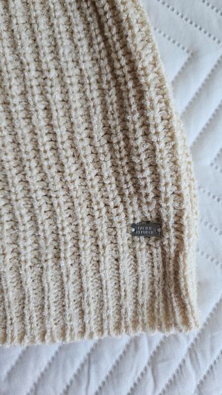 Chaleco beige Pull&Bear talla S