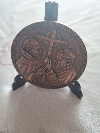 5 Medallas Papa Juan Pablo II Segovia 1982